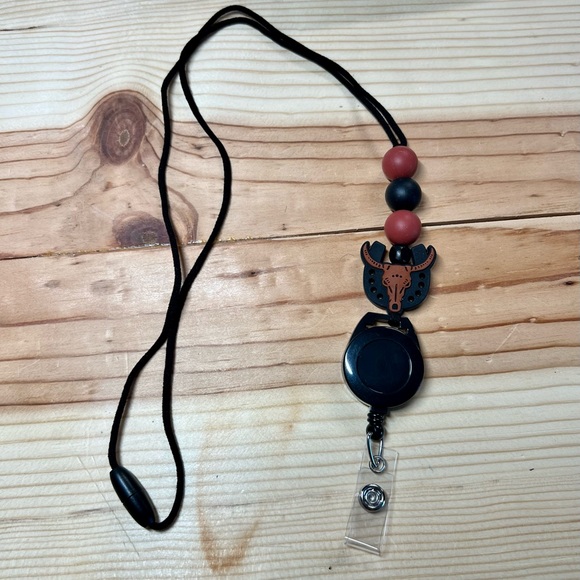 Longhorn Retractable Lanyard - Picture 1 of 1